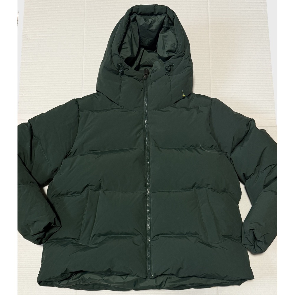 DULUTH TRADING CO - Men's Hooded Duck Down Winter Puffer Jacket - XXL - 2X-Large
